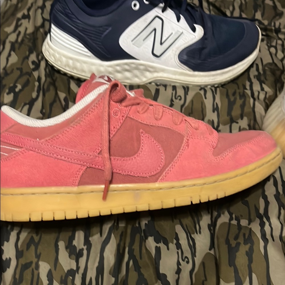 Nike Pink Suede Sneakers